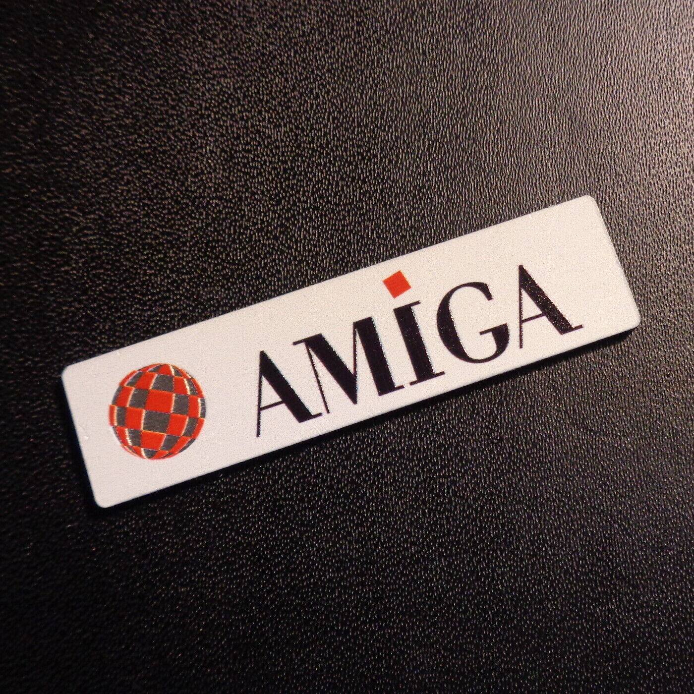 Commodore Amiga 600 1200 Ball Label / Logo / Sticker / Badge 49 x 13 mm [459]