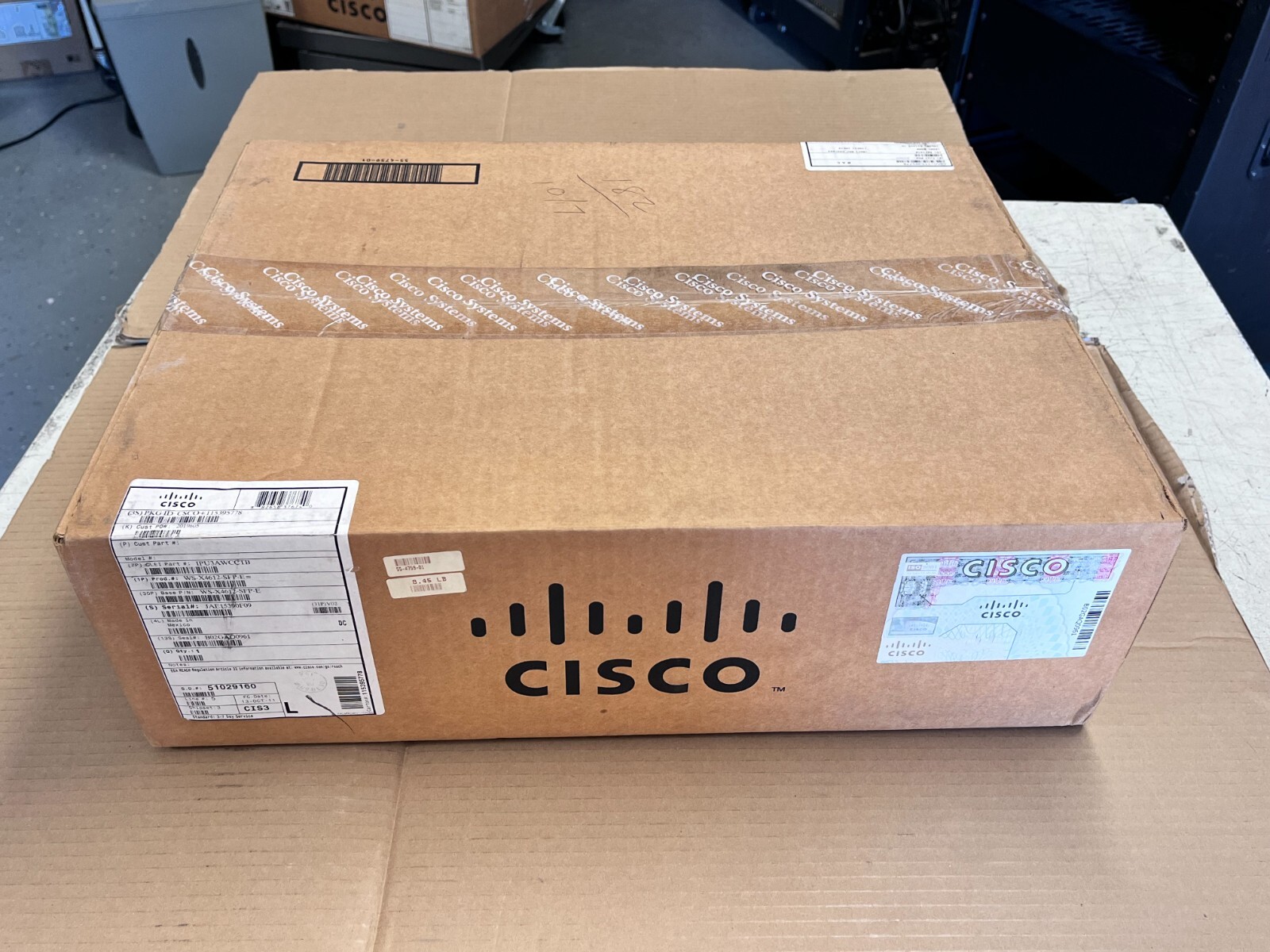 Cisco WS-X4612-SFP-E Catalyst 4500 12-Port SFP Gigabit Switch Module New Sealed