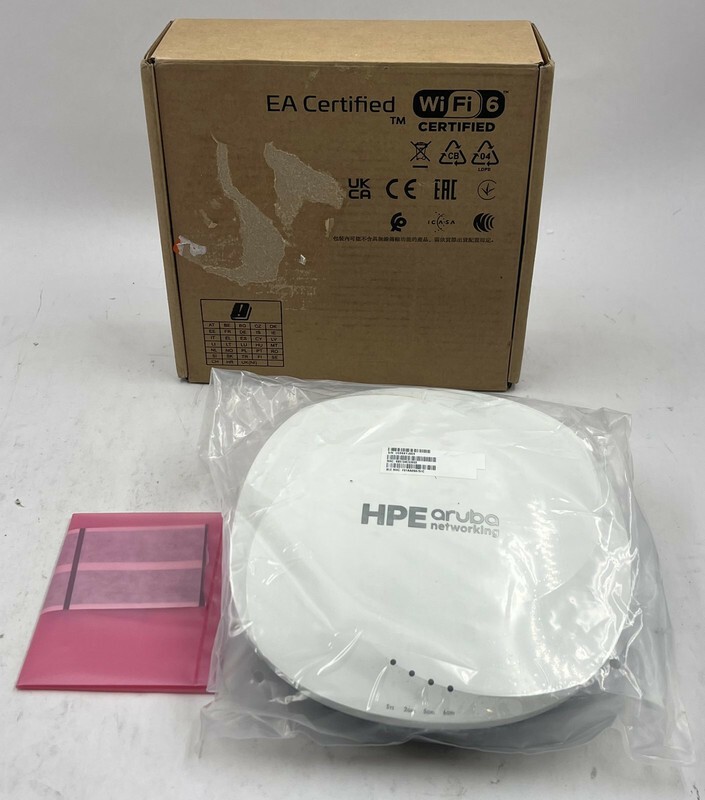HPE ARUBA R7J33A AP-635 US CAMPUS WAP ZIGBEE BLUETOOTH WI-FI 6E TAA