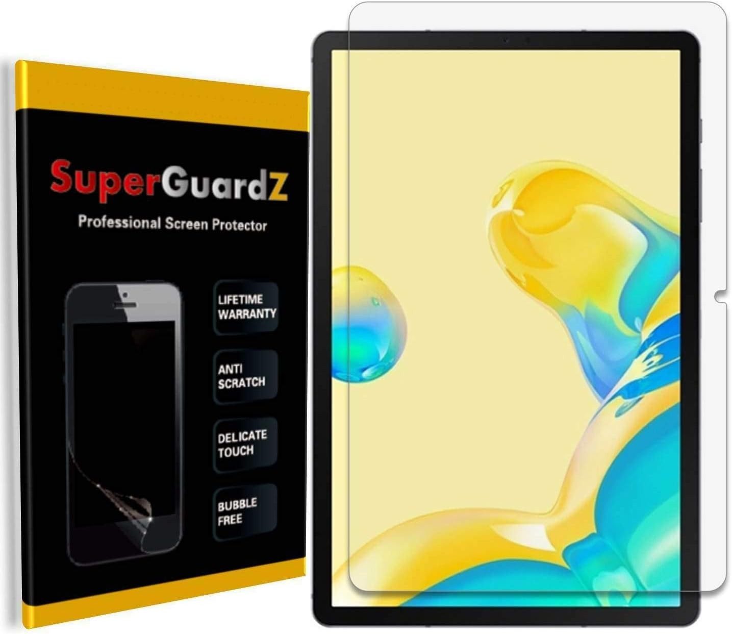 3-Pack Ultra Clear Anti-Scratch Screen Protector for Samsung Galaxy Tab S8/S7/S9