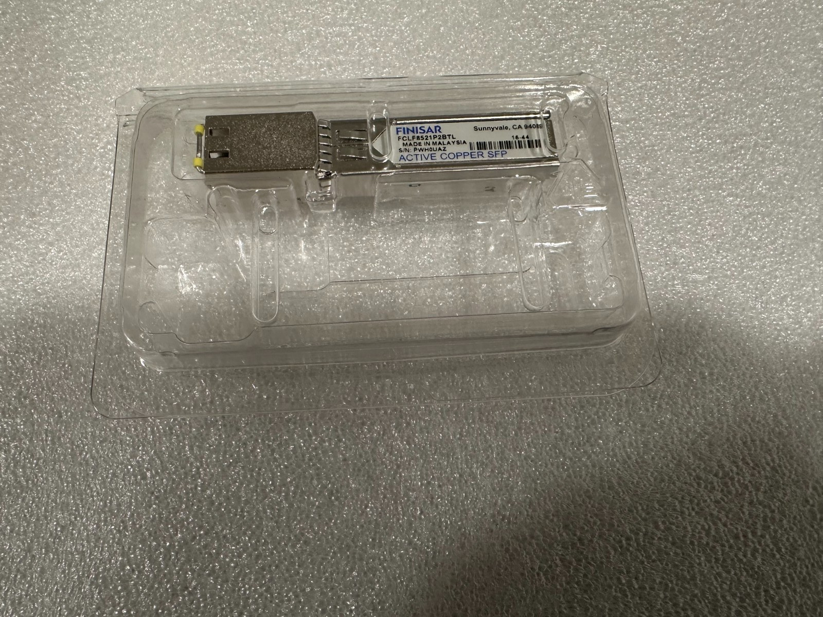 New FCLF8521P2BTL Finisar 1000BASE-T RoHS SFP-GE-T Copper SFP RJ45 copper