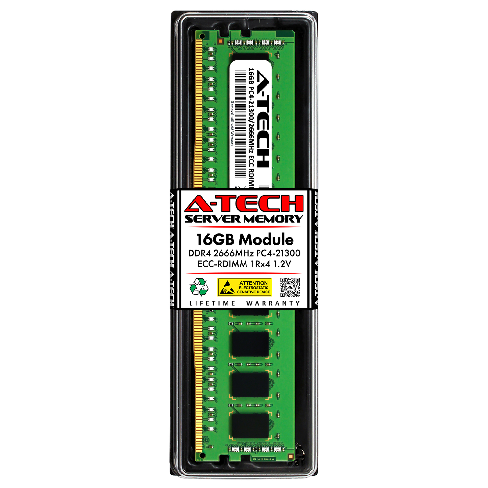 16GB DDR4 PC4-21300R ECC RDIMM Replacement for Cisco UCS-MR-X16G1RS-H Memory RAM