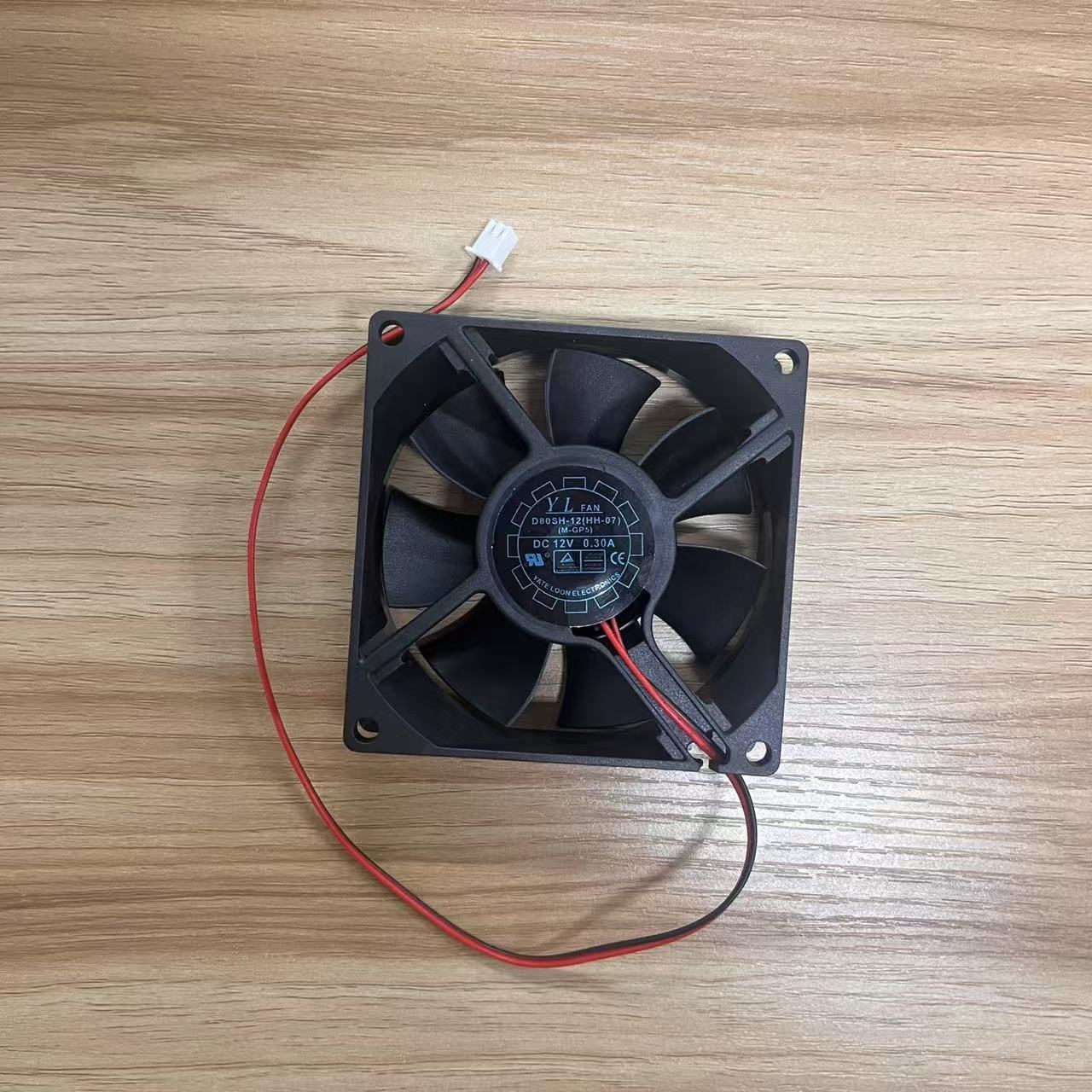 Y.L. Fan Part (Yate Loon) 12VDC D80SH-12 High Speed Fan Part 80mm x 80mm x 25mm