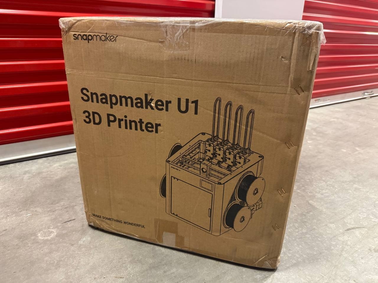 Snapmaker U1 Multi-Color Multi-Material High Speed 3D Printer Open Box