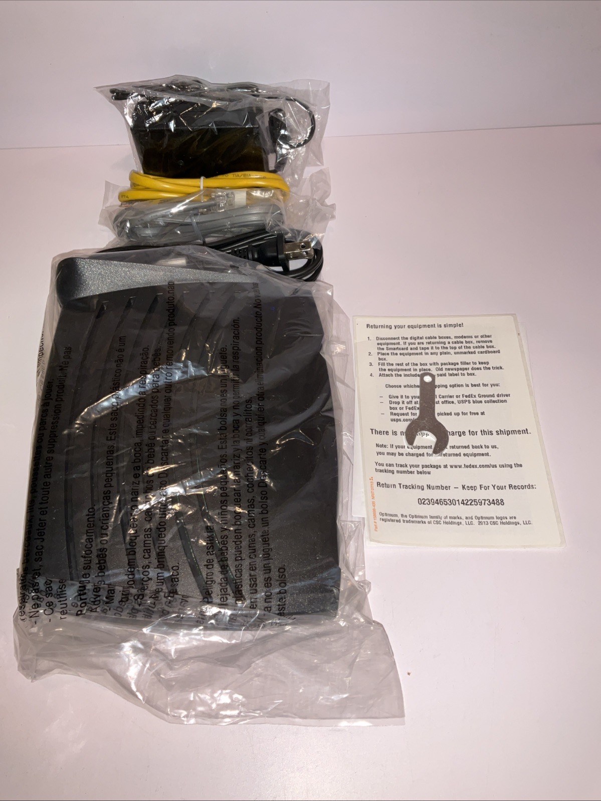 Motorola SBV5120 SURFboard Cable Modem w/ Power Cord  New No Box