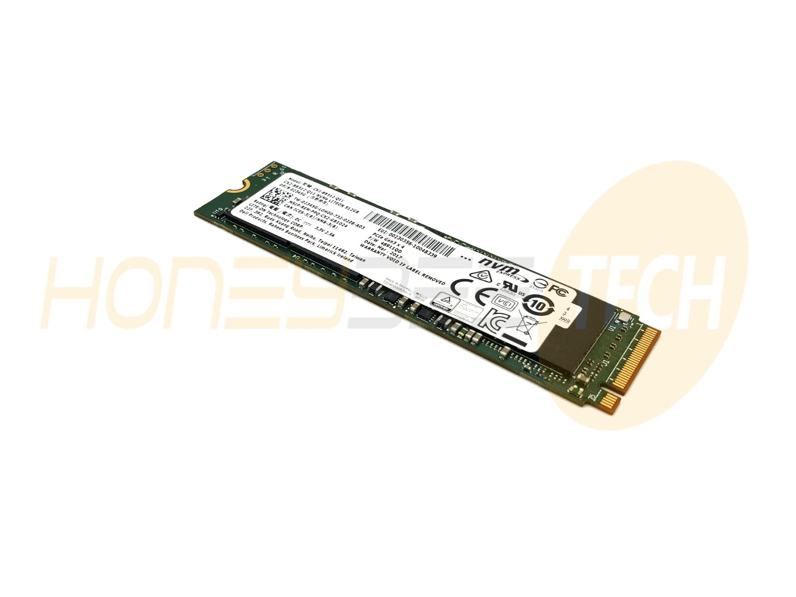 GENUINE DELL PRECISION 7510 LAPTOP 512GB M.2 80MM SSD 80MM PCIE 2345G TESTED