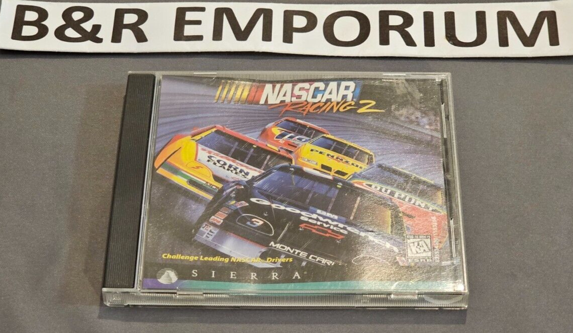 Nascar Racing PC Lot - Nascar Racing 2 + Nascar Racing 1999 + Nascar Heat