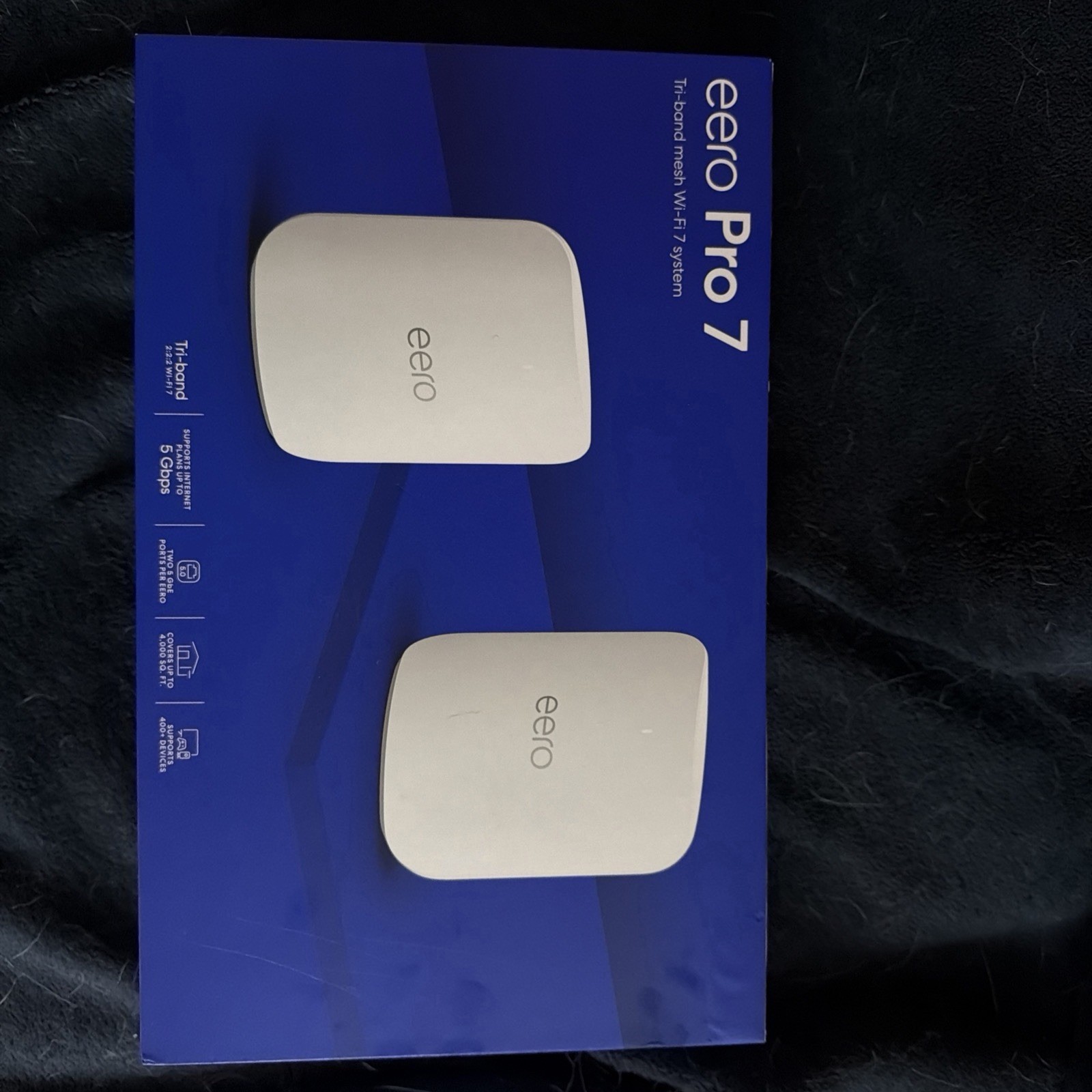2-Pack eero Pro 7 Tri-Band WiFi 7 Mesh Routers Brand New
