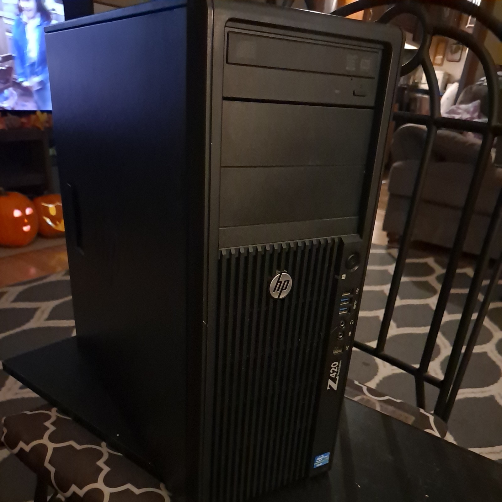 HP Z420 Workstation E5-2667 V1 6 Core 12 Thread Xeon 2.9ghz Cpu 32gb Ram No HDD