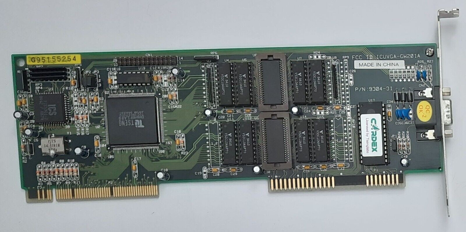 Gainward Cardex Challenger VLB Graphics Card (Tseng ET4000/W32p, 2MB, Retro, 1994)