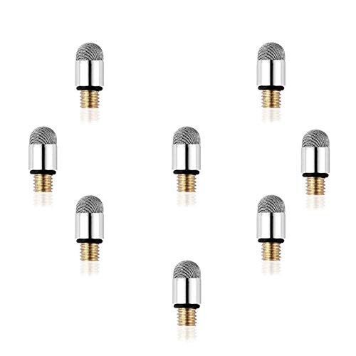 Replacement Fiber Tips 8 Pcs for Disc Universal Stylus Pens
