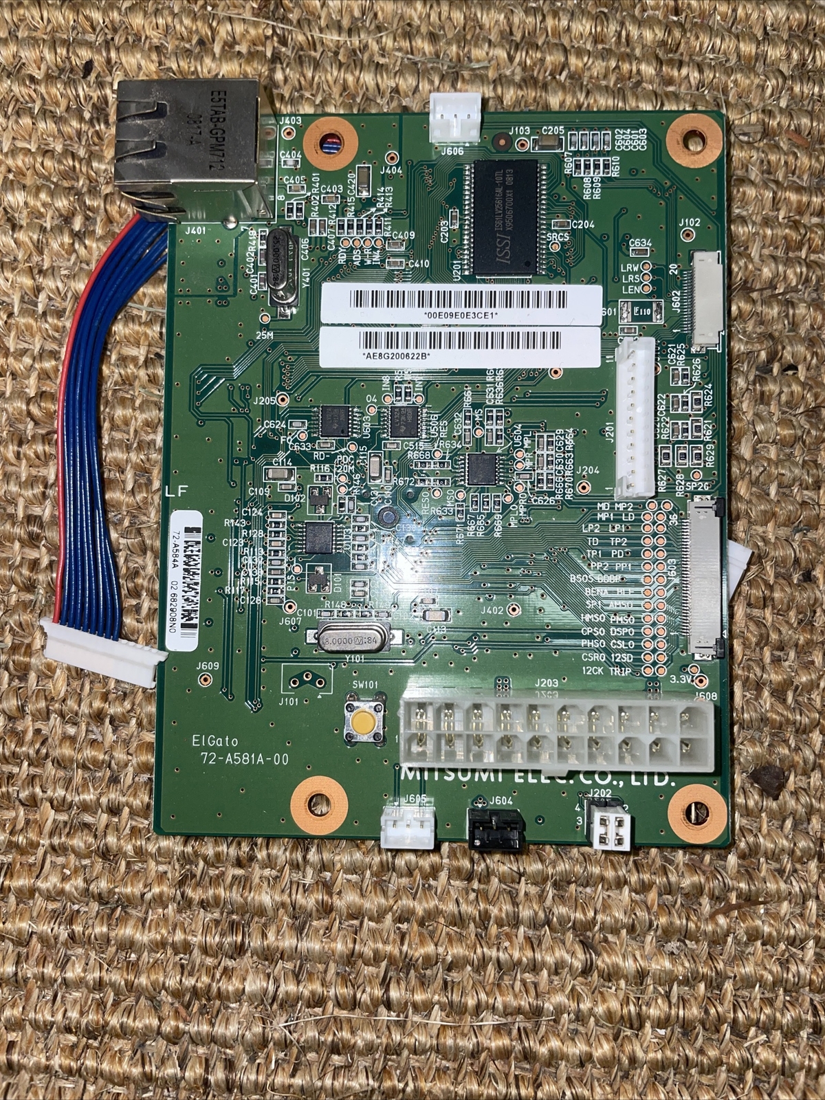 Mitsumi ElGato 72-A581A-00 Interface Controller Card Quantum L700