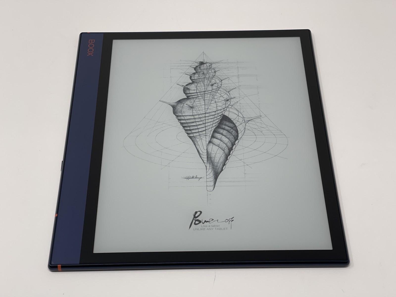 Onyx Boox Note Air 32GB E-Ink Tablet Only Navy Blue Very Good