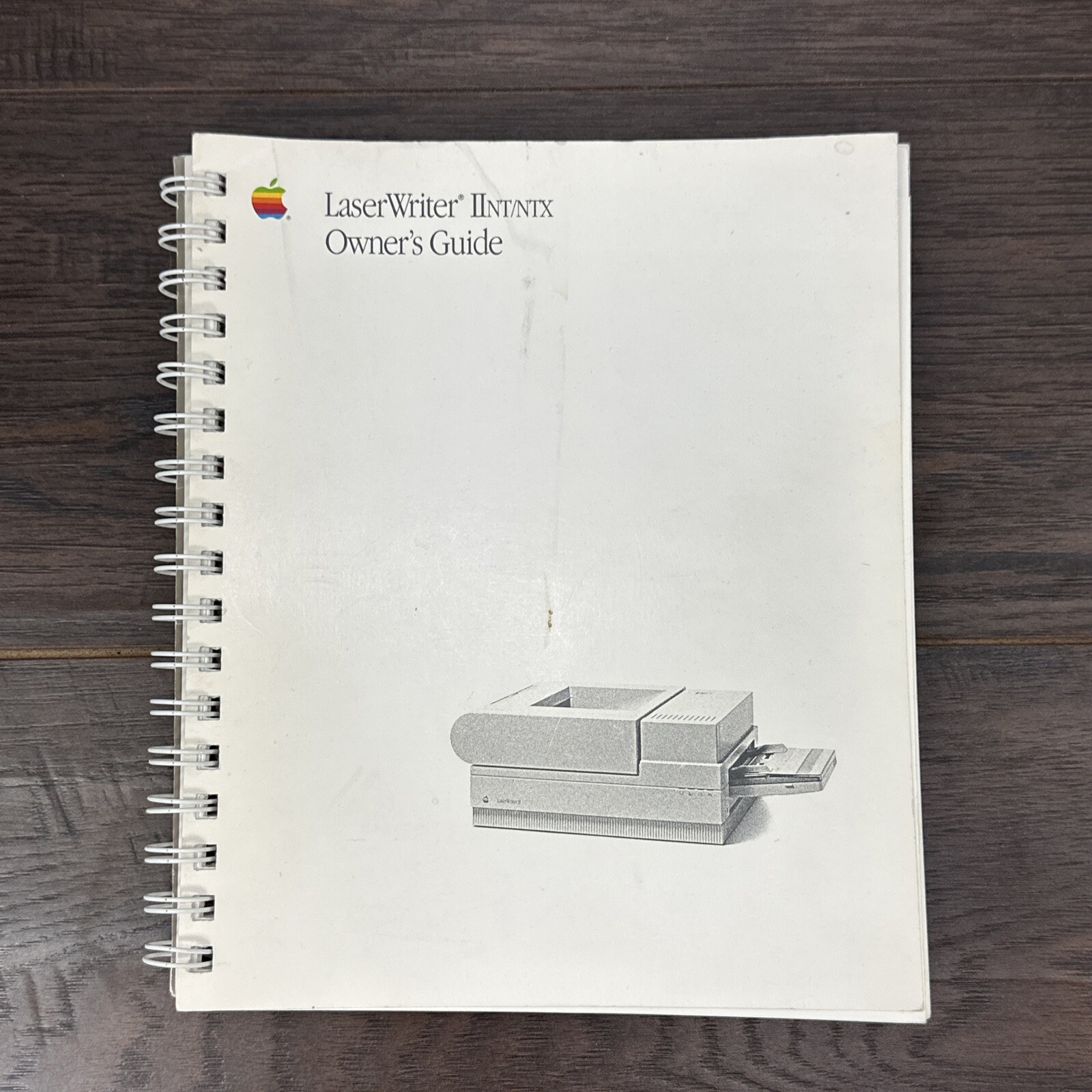 Apple LaserWriter IINT/NTX Owner's Guide 1988