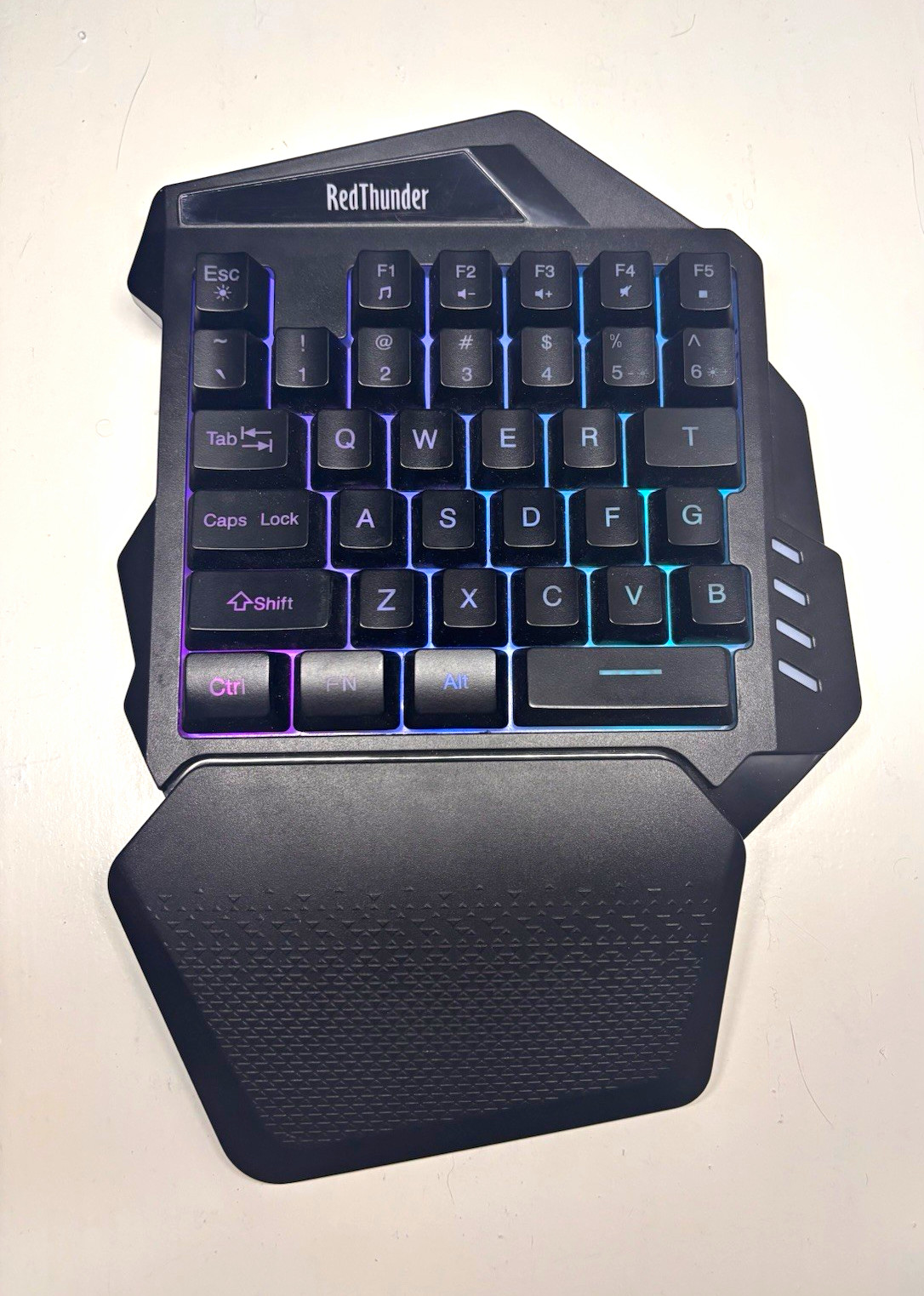 RedThunder G60 Single-Handed 2.4G Wireless Illuminated Gaming Keypad Black