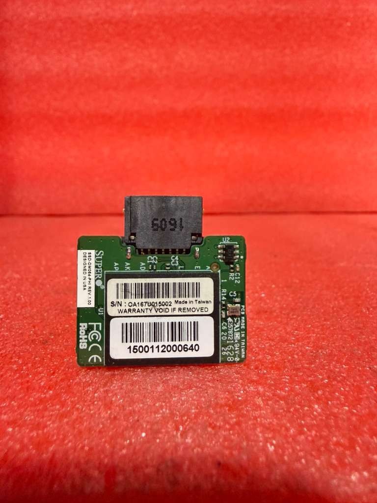 Supermicro SSD-DM064-PHI SATA3 DOM 64GB MLC, uBGA, RoHSREACH, PBF