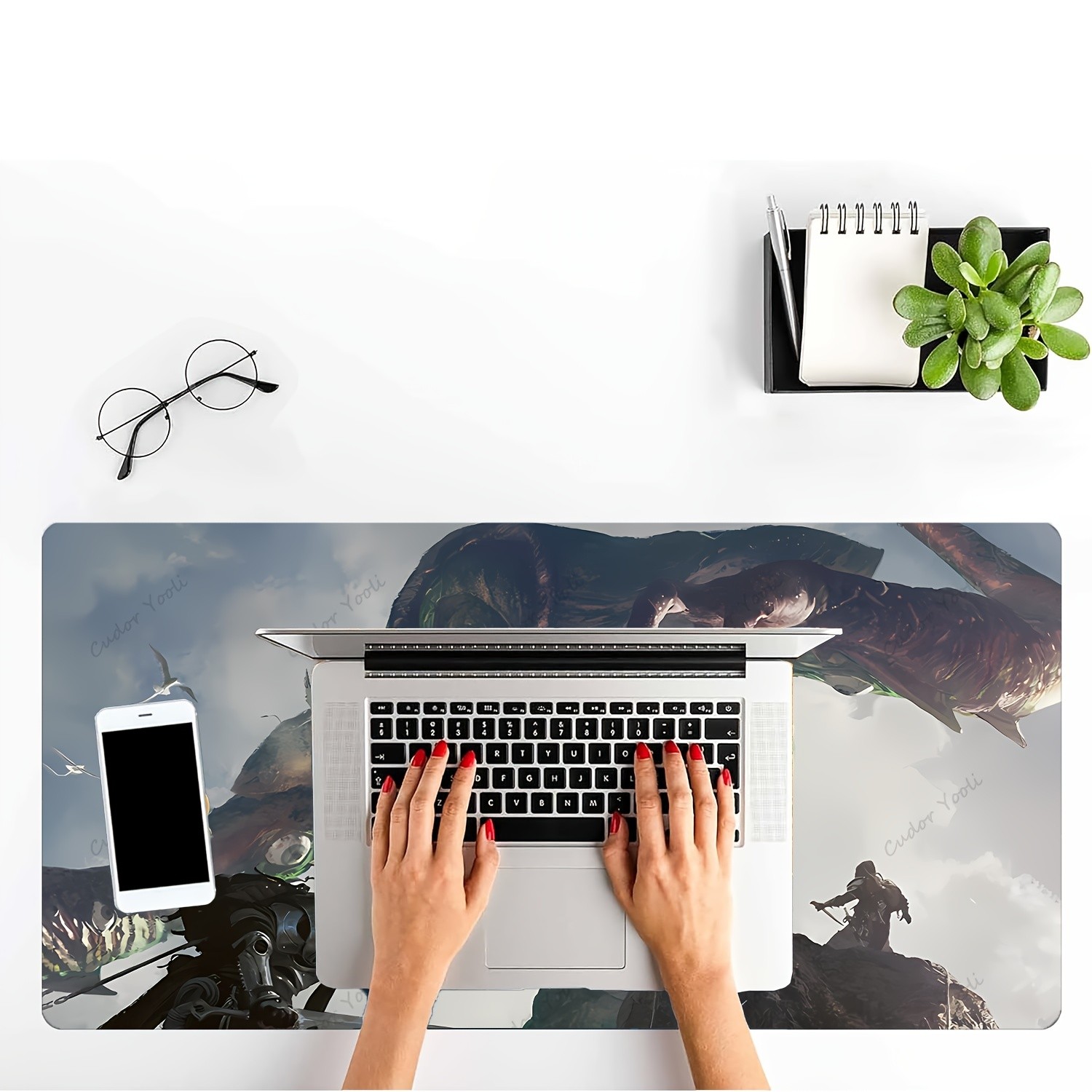 1pc Rise of The Eldrazi Trading Card Large Gaming Mouse Pad, Non-Slip Computer