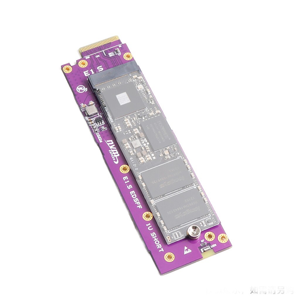 JEYI M.2 NVME to EDSFF E1.S Adapter Card PCIE4.0/3.0X4 SSD Expansion Card New