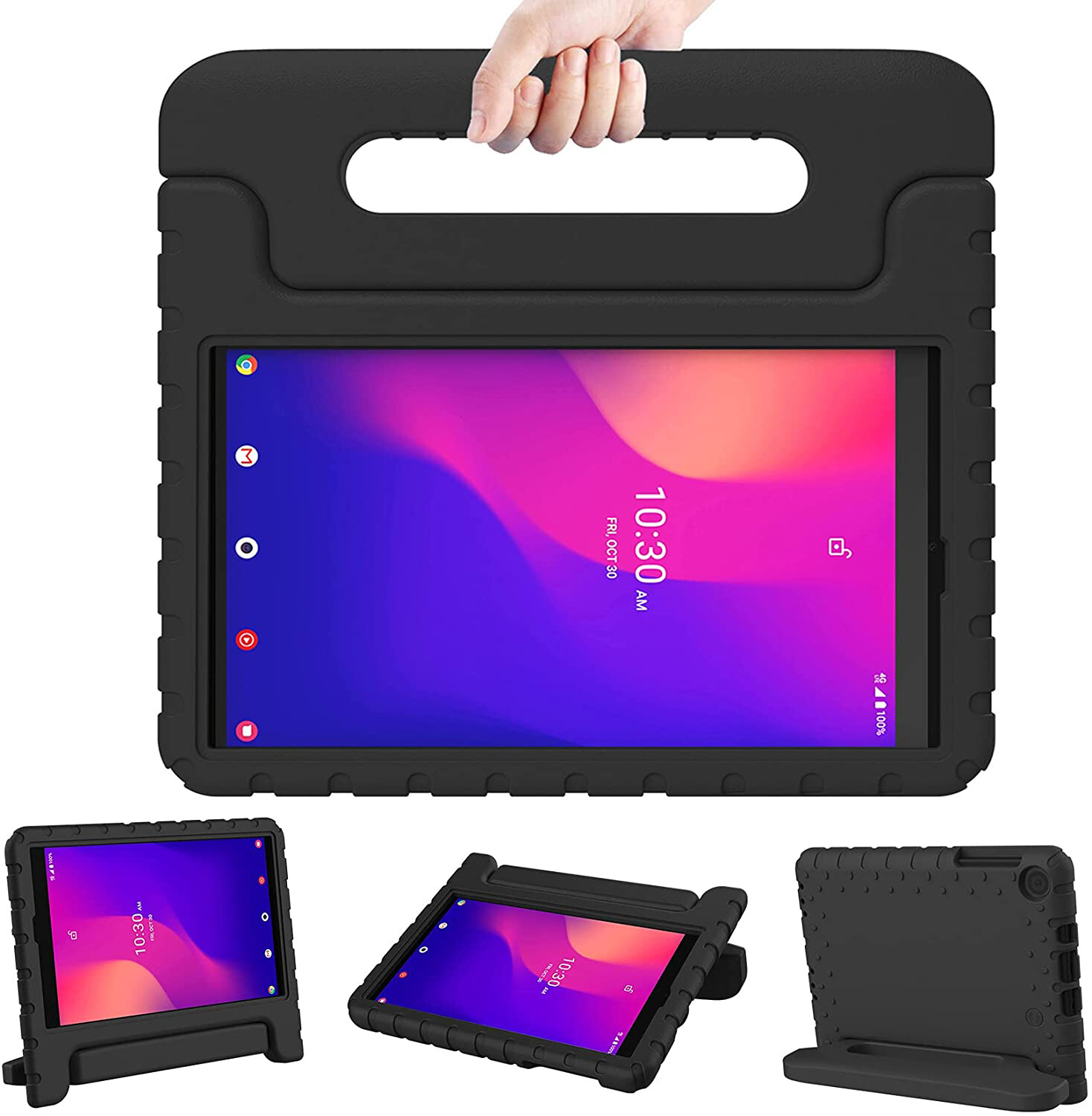 Shockproof Case Handle Stand Cover For Alcatel Joy Tab 2 Tablet 8'' 2020 9032Z 