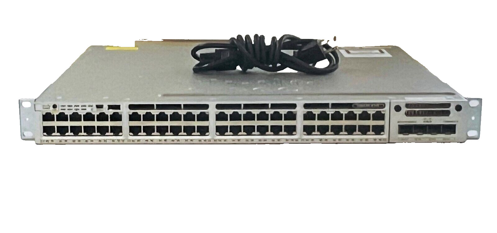 Cisco Catalyst WS-C3850-48P-S 48 PoE+ Gigabit Switch w/C3850-NM-4-1G MODULE
