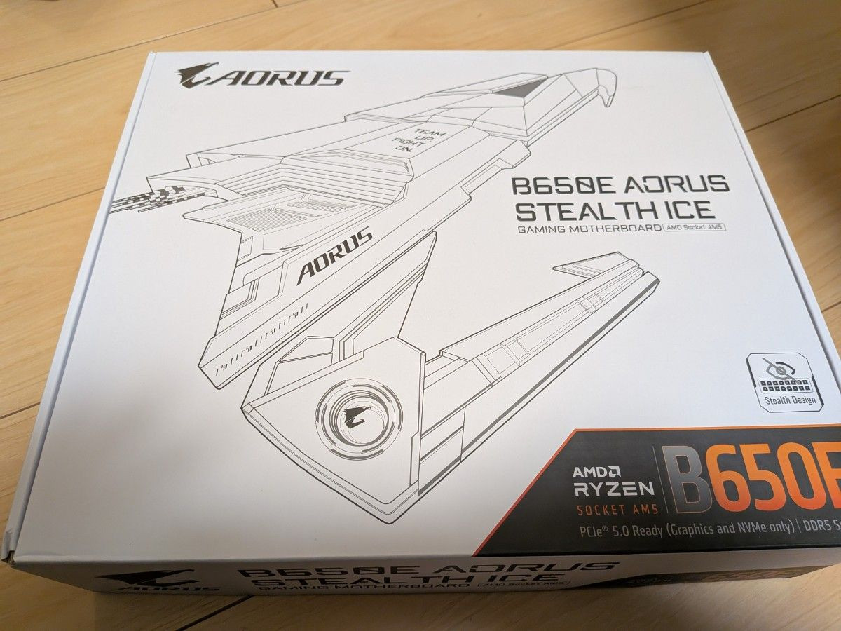 Gigabyte B650E Aorus Stealth Ice Motherboard AM5 DDR5 ATXX AMD Ryzen New Japan