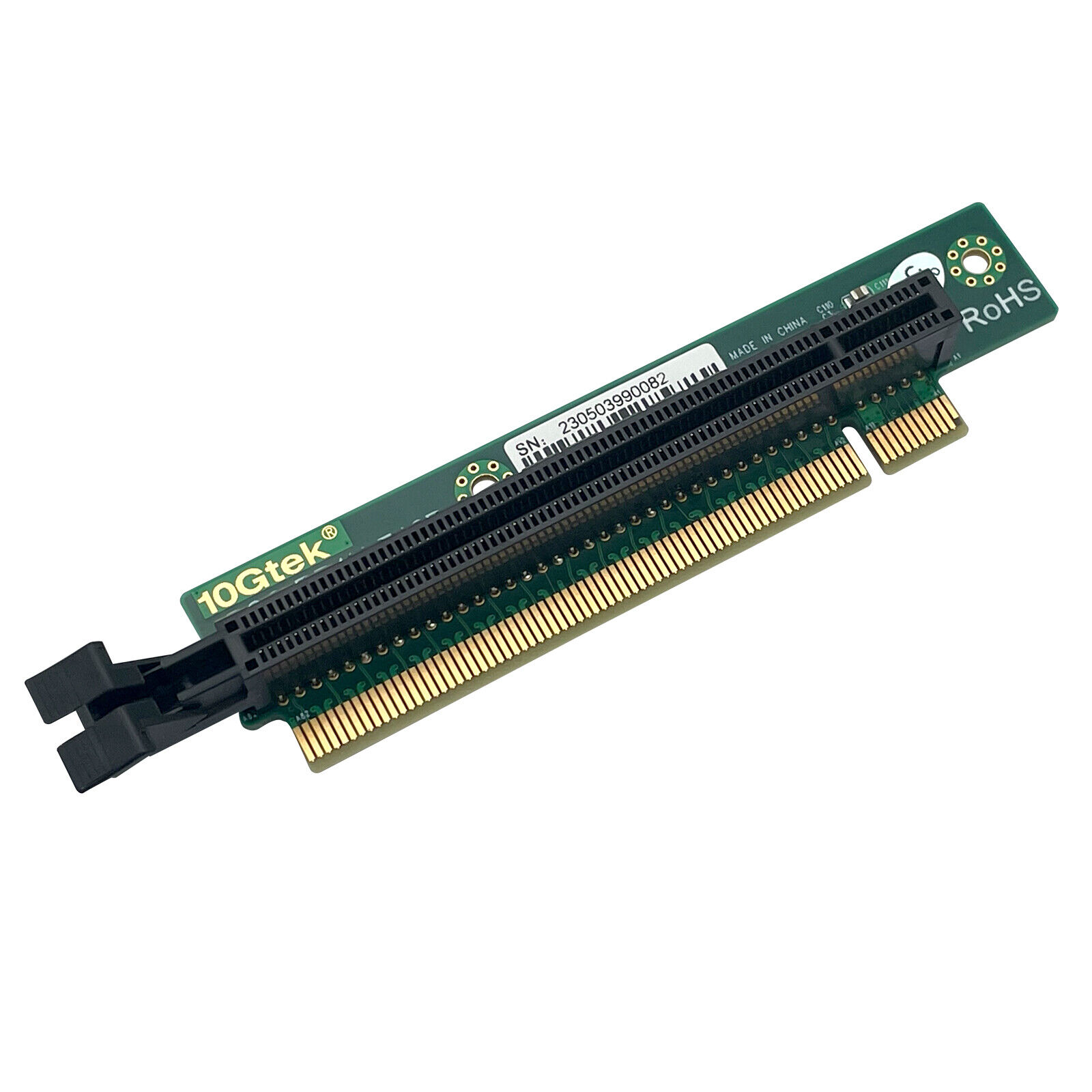 For Supermicro 1U Server Riser Card PCIe 16X-16X Adapter Card 90 Degree L-Angle