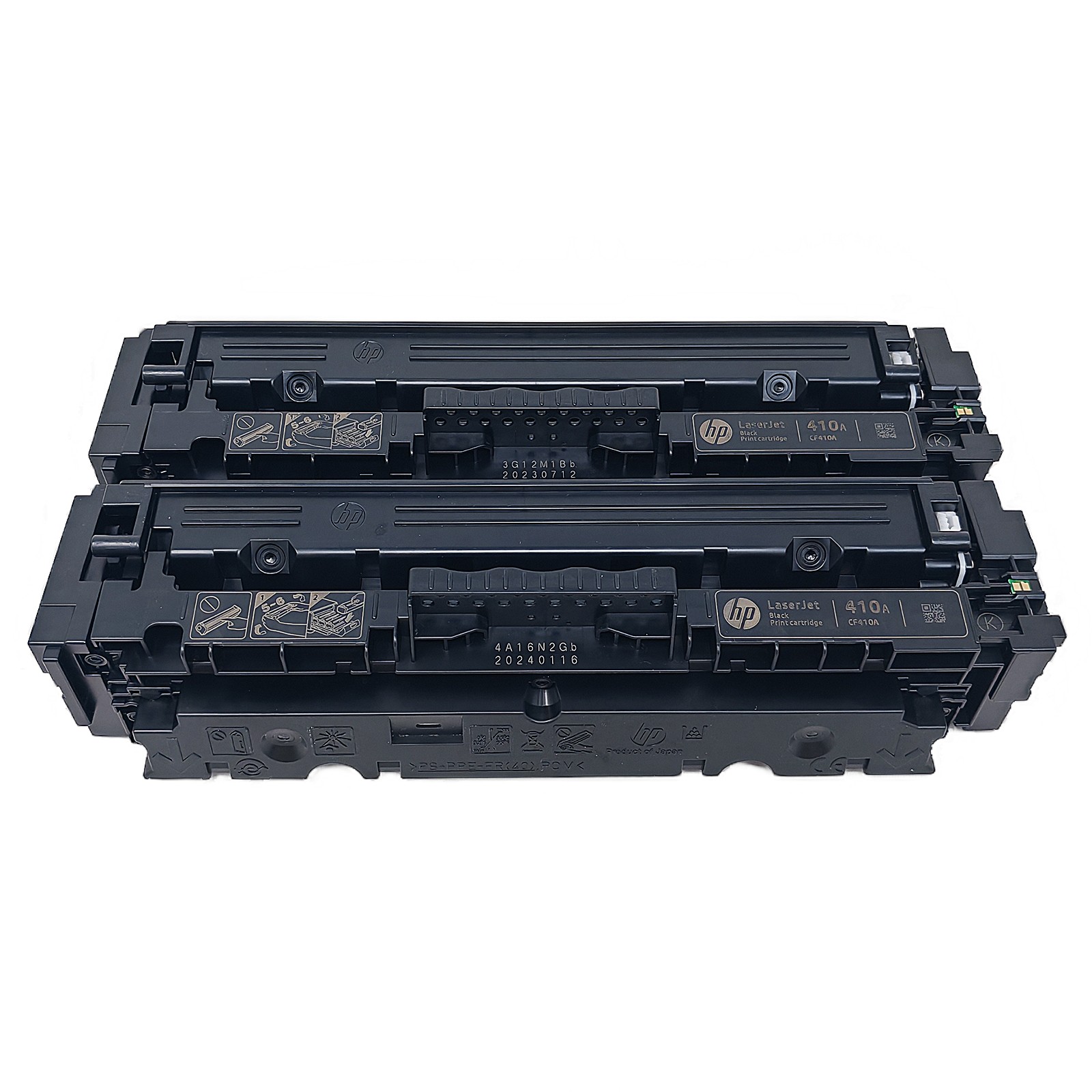 2x Genuine HP 410A CF410A Black Toner For LaserJet Pro M452dn MFP M477fnw M377dw