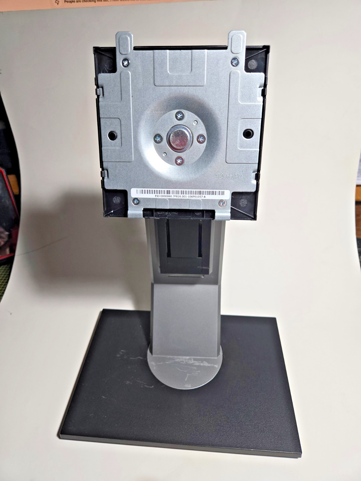 Dell P2011H P2211H P2311H P2411H Monitor Stand Base Height Adjust Tilt Swivel
