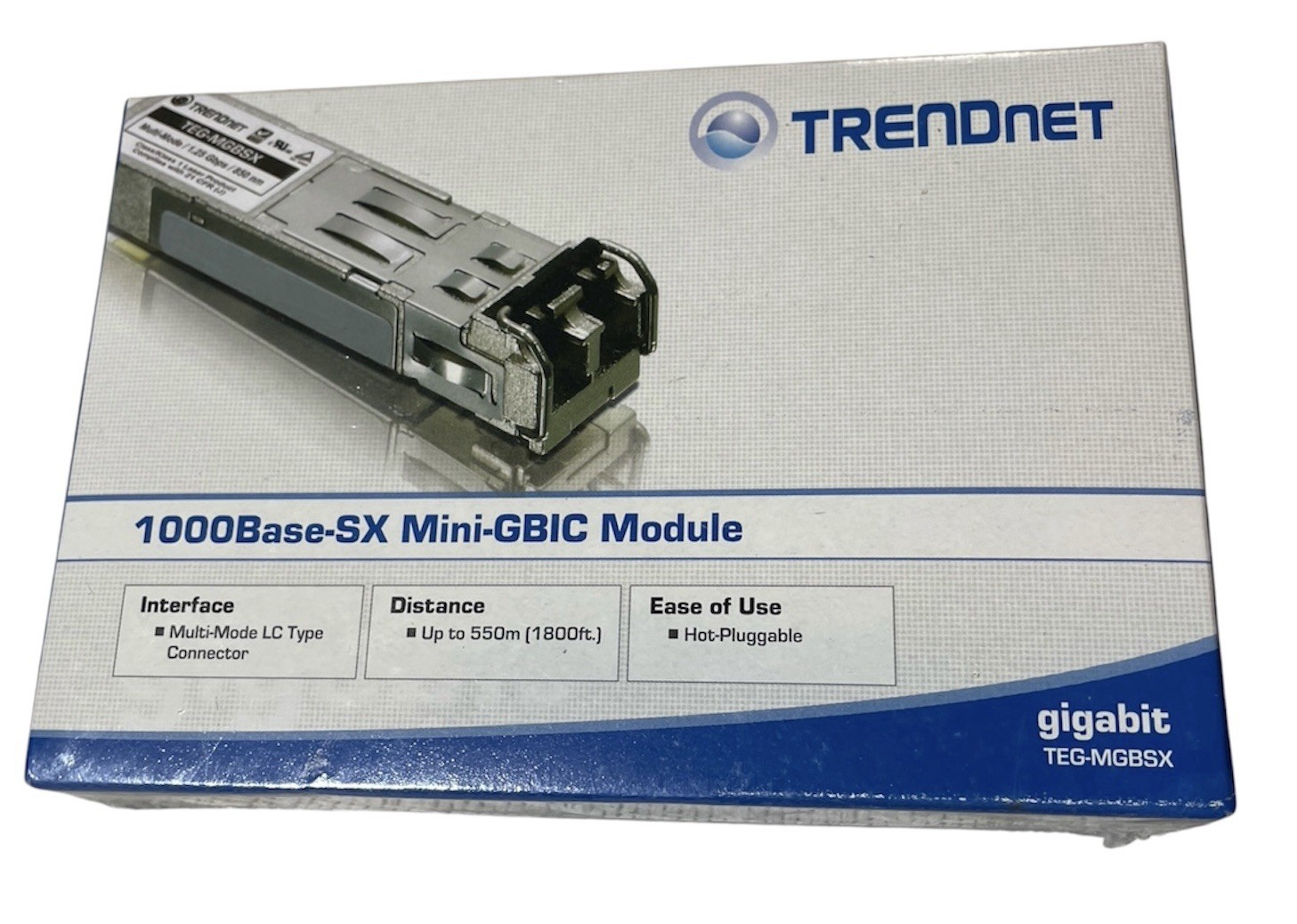 *NEW* Trendnet TEG-MGBSX Mini-GBIC Module Multi-Mode SX Module Gigabit 1000Base