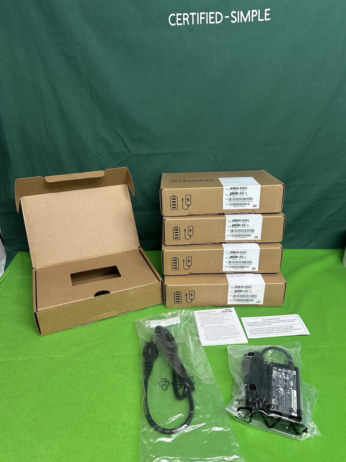 Chicony 45W USB‑C Laptop Charger – Genuine OEM – NOB