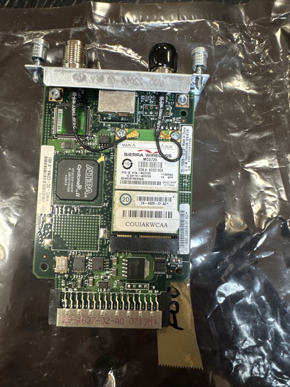 New Cisco HWIC-3G-CDMA-S High Speed WAN Interface Card