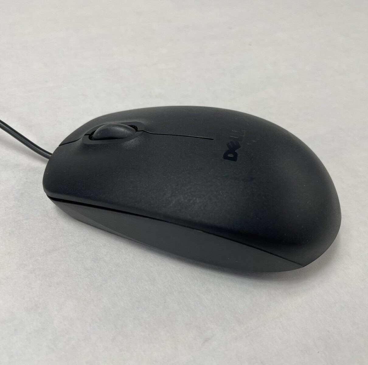Dell MS111-L/MS111-L(B) USB Wired Optical Mouse Black with Scroll Wheel Lot of 4