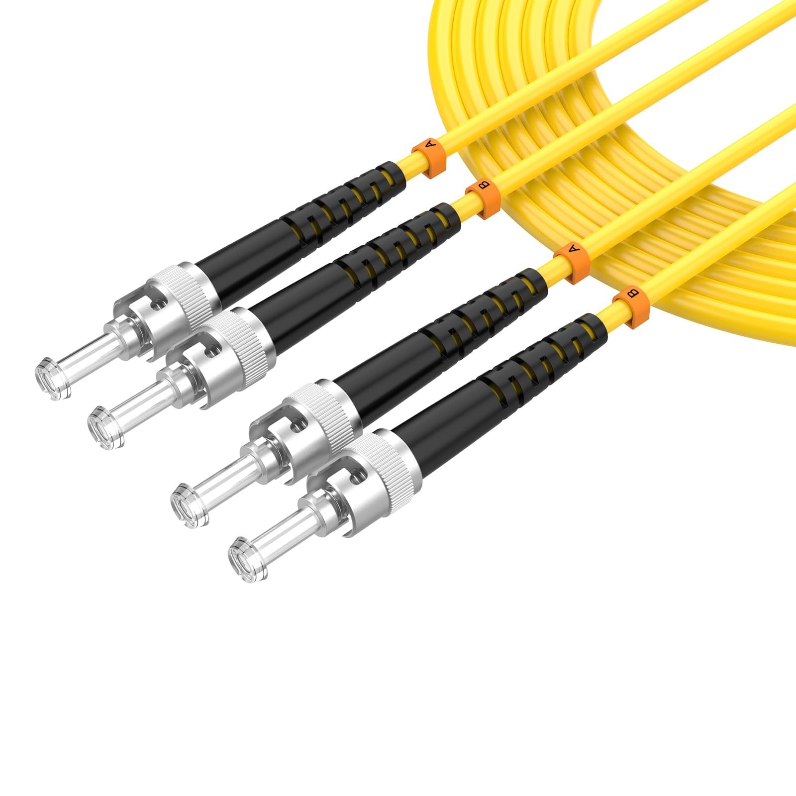 lidkew ST to ST Fiber Patch Cable 3m/9.8ft