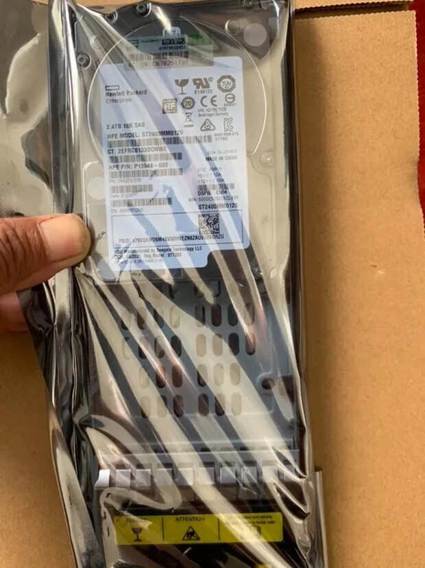 HPE MSA R0Q57A 2.4TB P13247-001 10K RPM 2.5'' SAS M2 HDD Hard Disk Drive