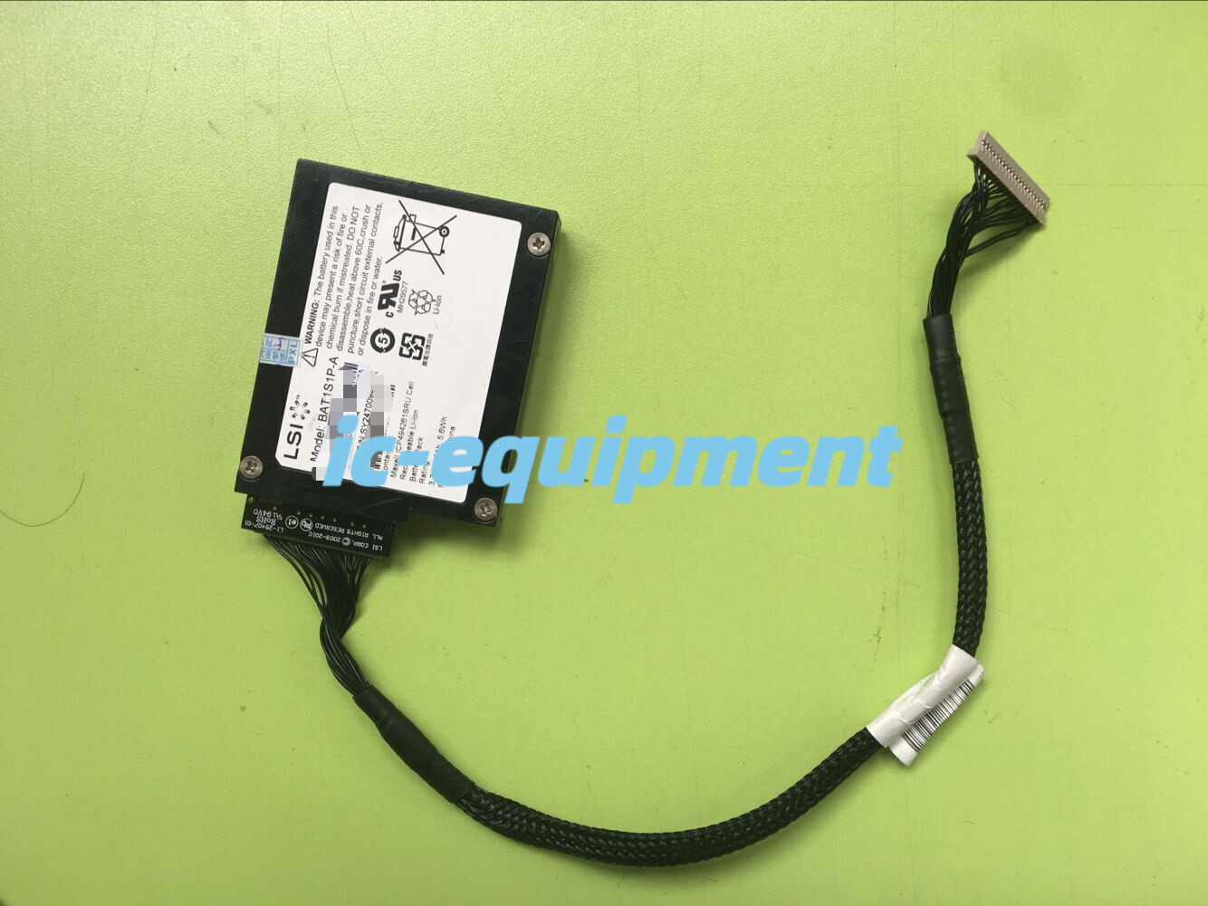 LSI s BBU09 IBBU09 BAT1S1P-A +Cable LSI00279 for 9265-8I 9266 9270-8I Battery#IC