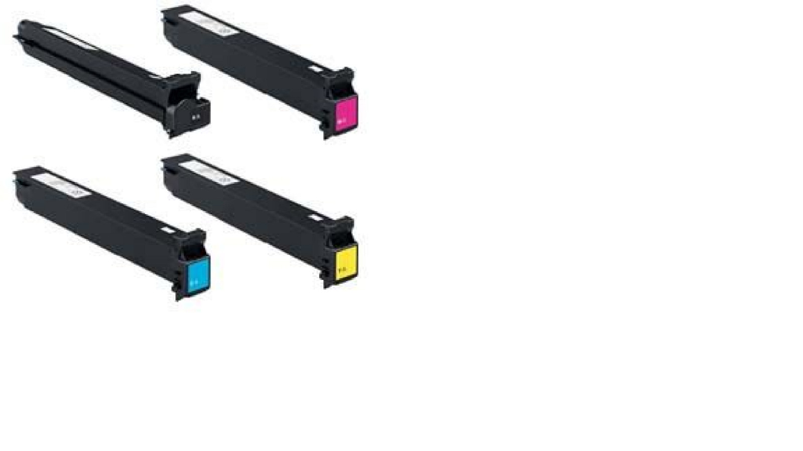 New 4 Pack Color Toner Cartridges for Konica Minolta Bizhub C451  TK-411 TK-611