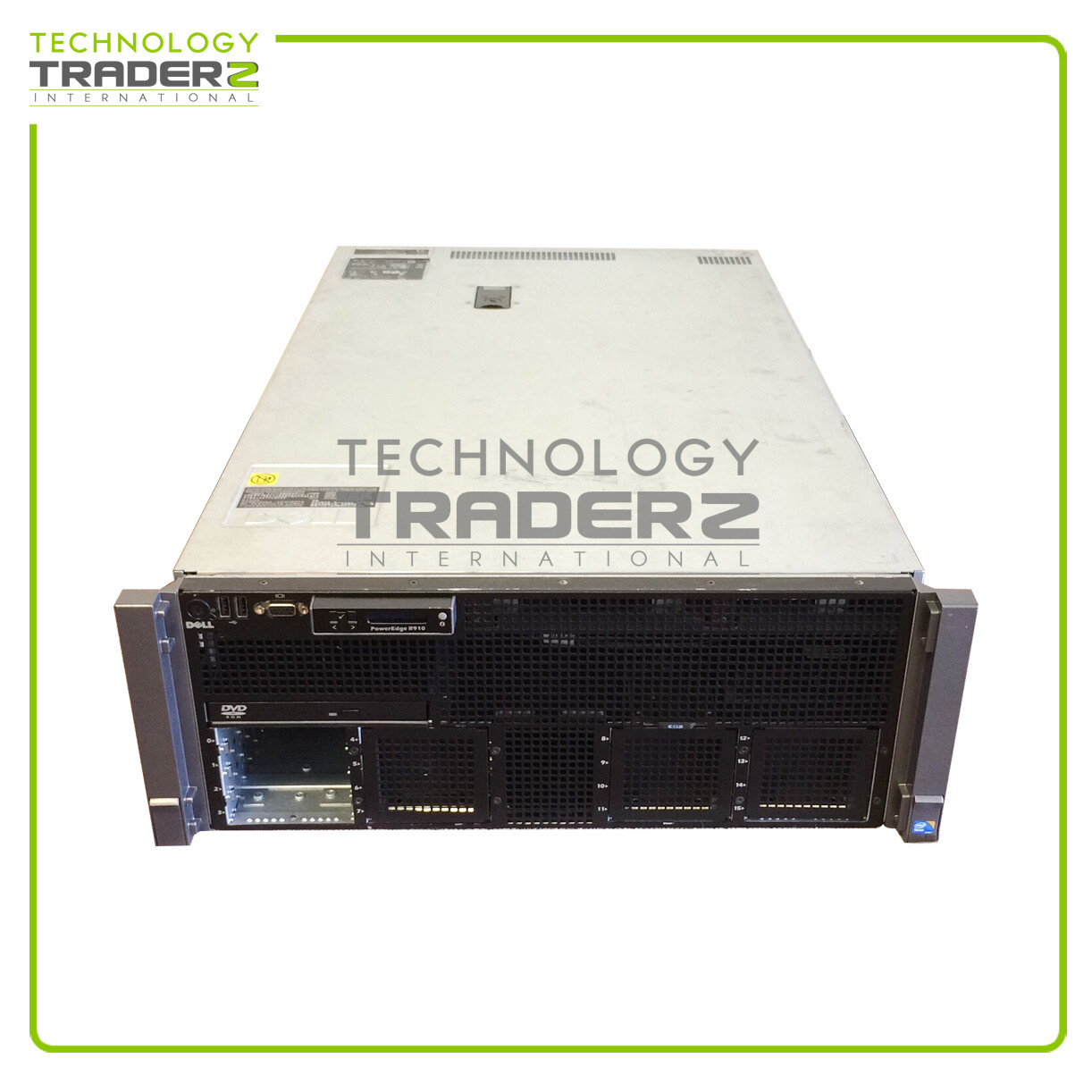 H626K Dell PowerEdge R910 4P X7560 8 Core 4x SFF Server W/ 4x PWS 1x Controller