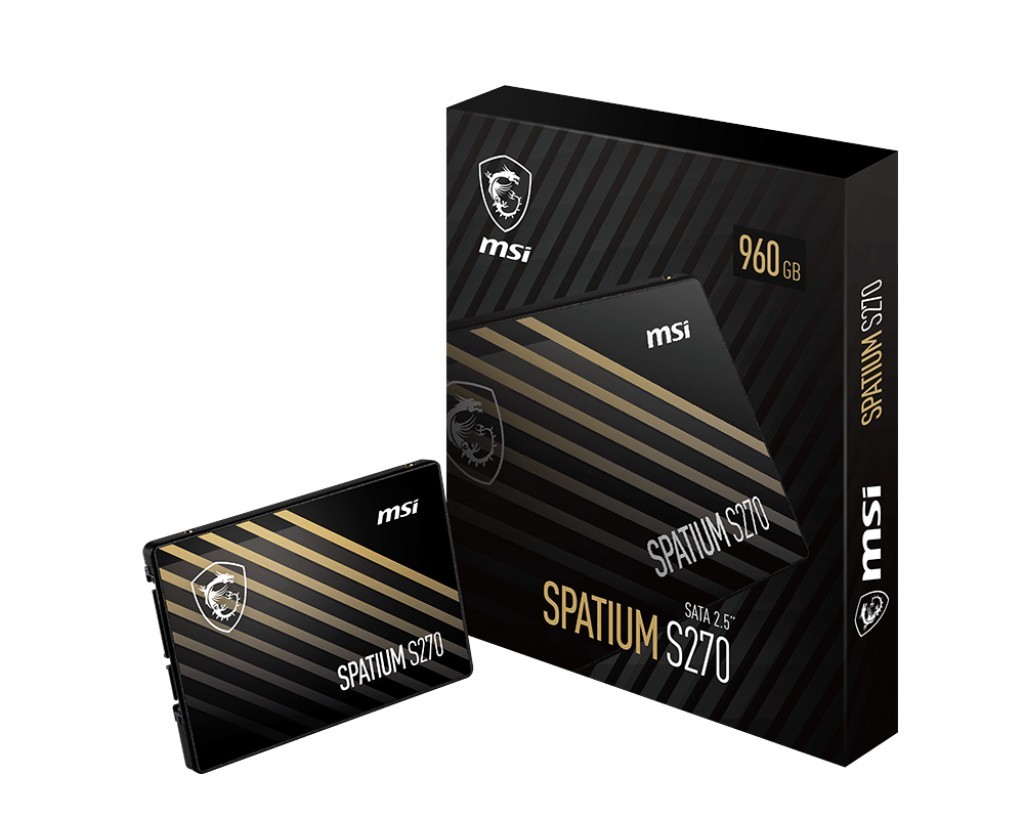 MSI SSD 480GB SPATIUM S270 2.5" SATA III 3D NAND 4711377001168