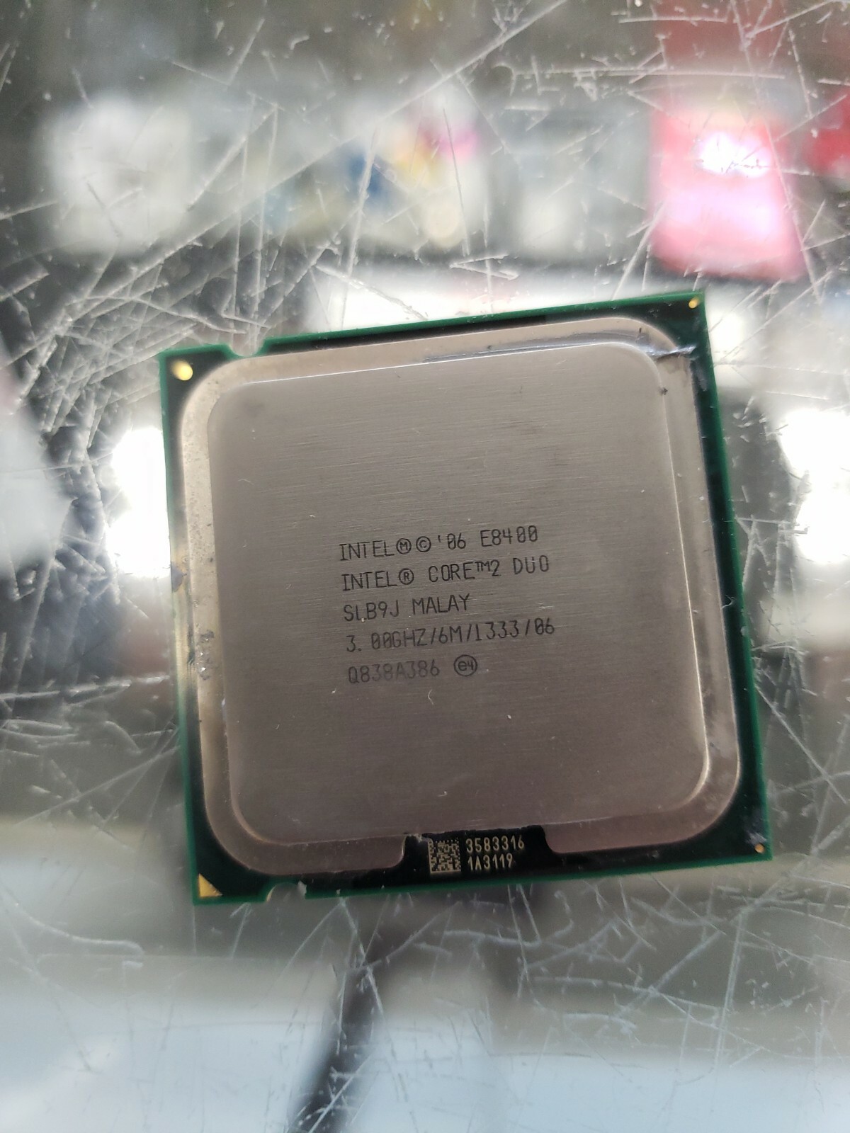 used Intel Core 2 Duo  SLB9J  3.0GHz Dual Core Processor 