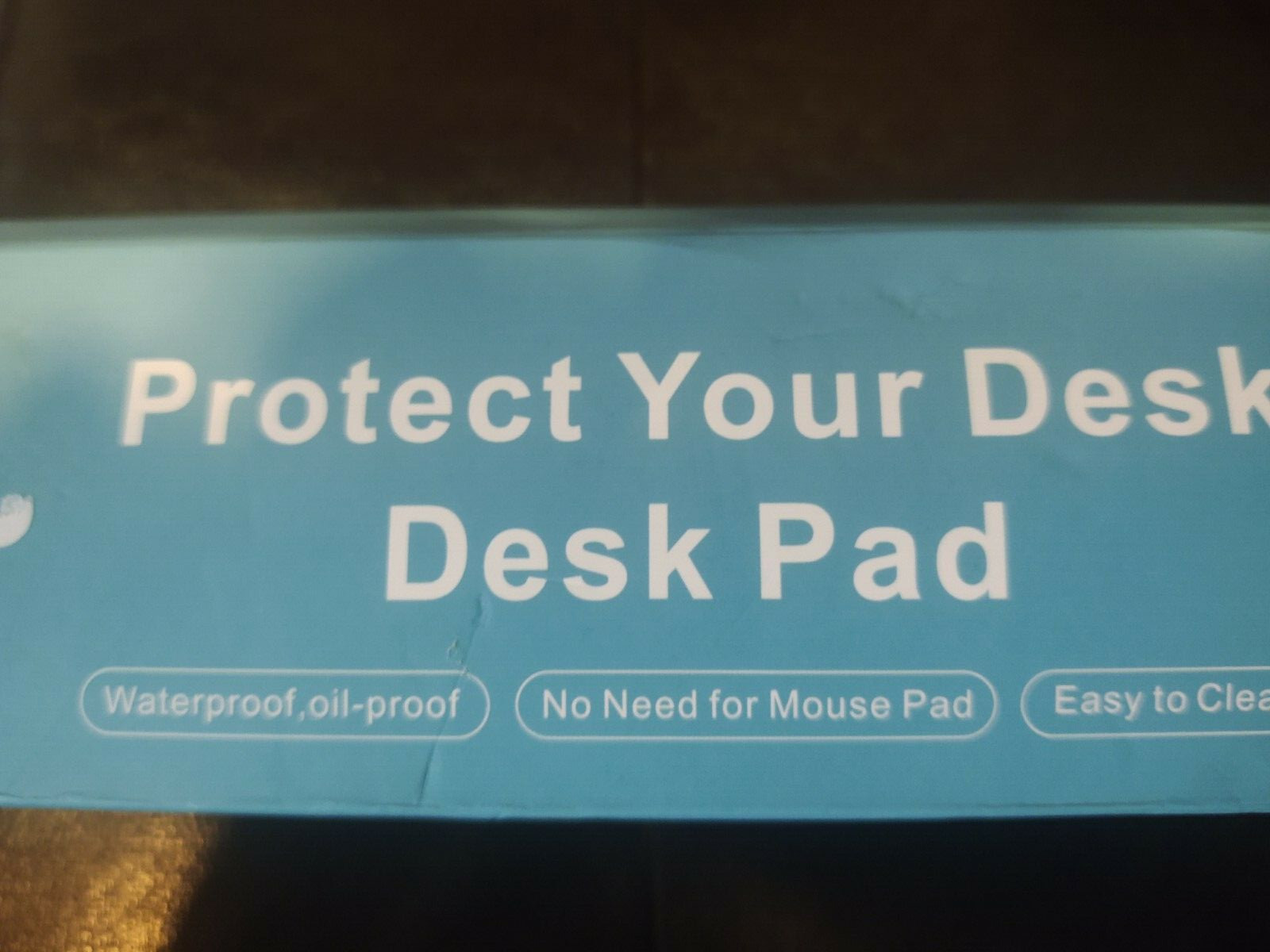 LOLLIDO Natural Cork & Leather Dual Sided Desk Pad 36" x 17"  Cork & Bronze