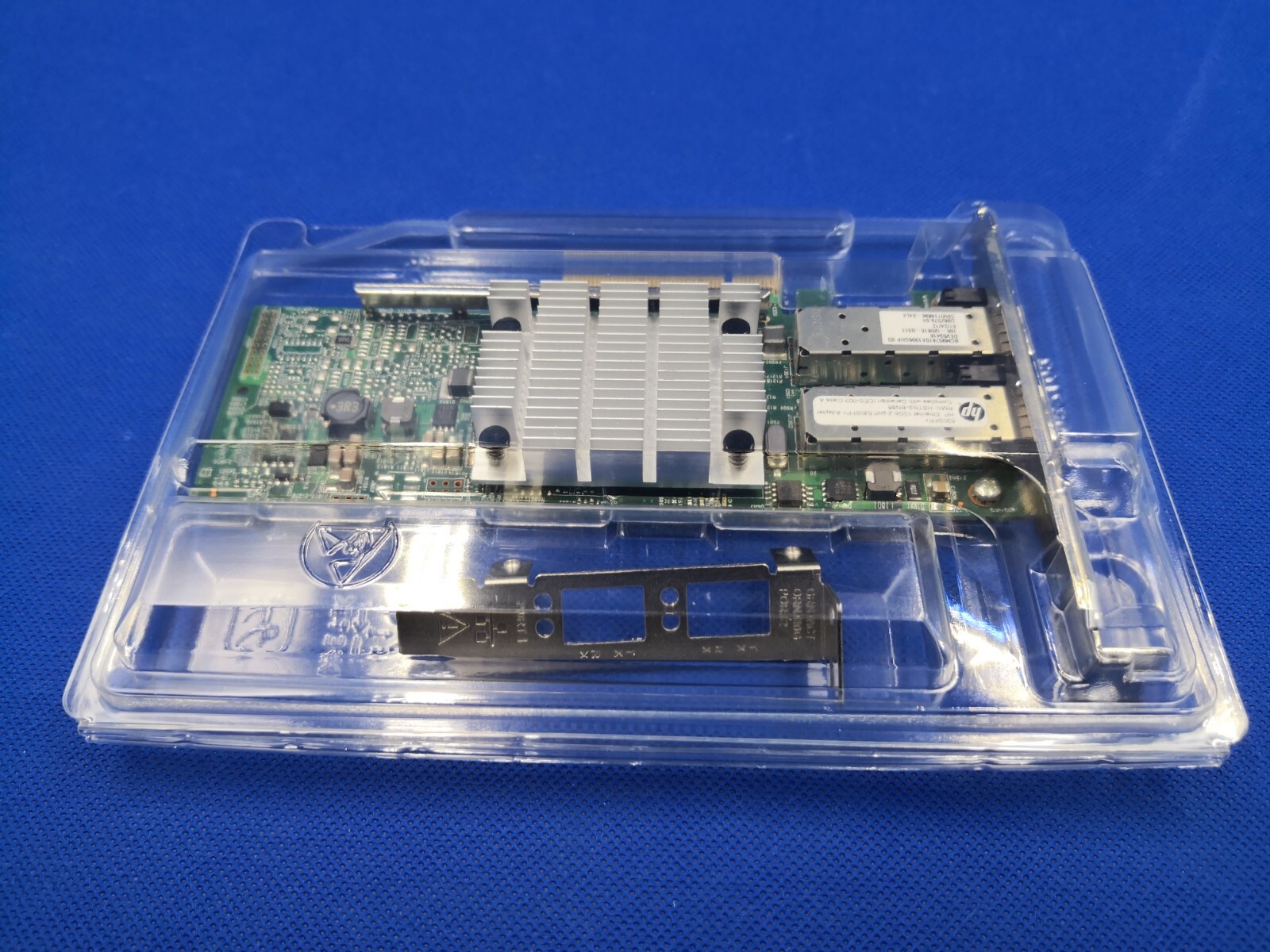 Both brackets  HP 652503-B21 530SFP+ 10GB 2P ADAPTER 656244-001 652501-001