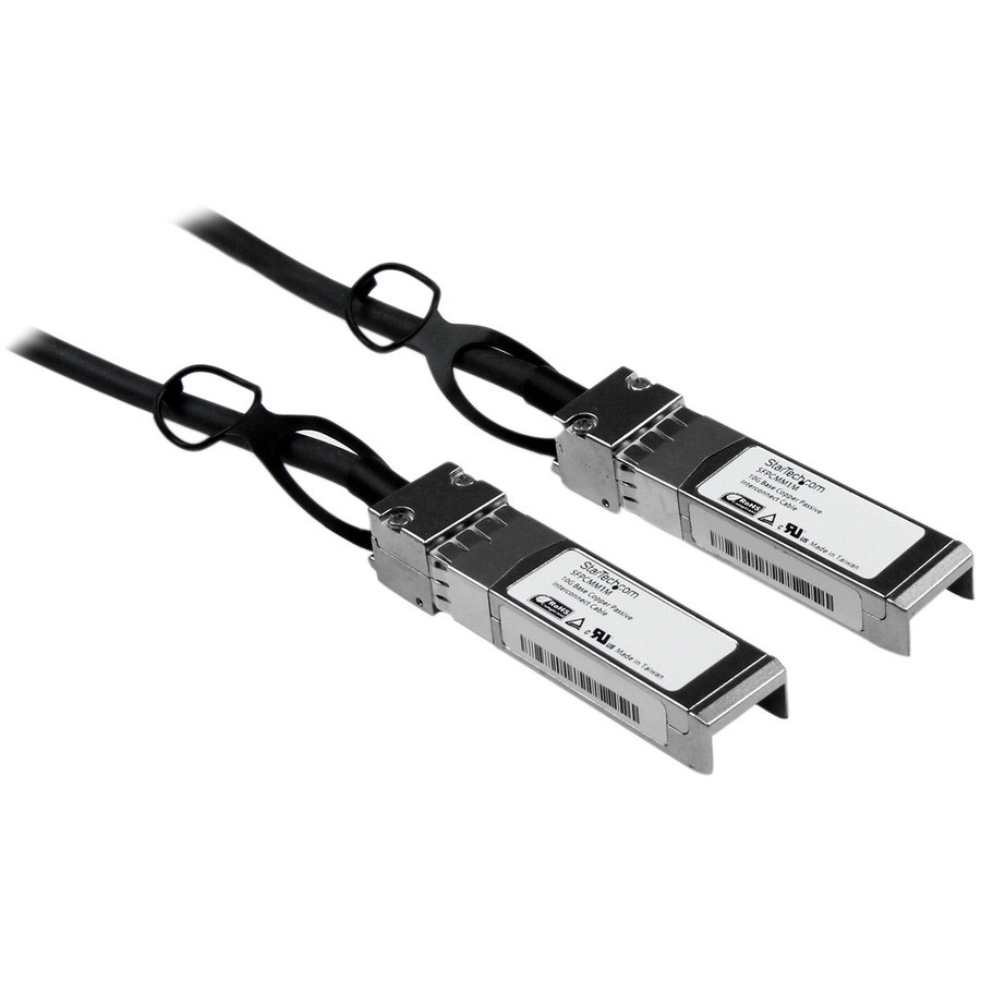 StarTech 3.3ft Cisco SFP-H10GB-CU1M Compatible SFP+ Direct-Attach Twinax Cable