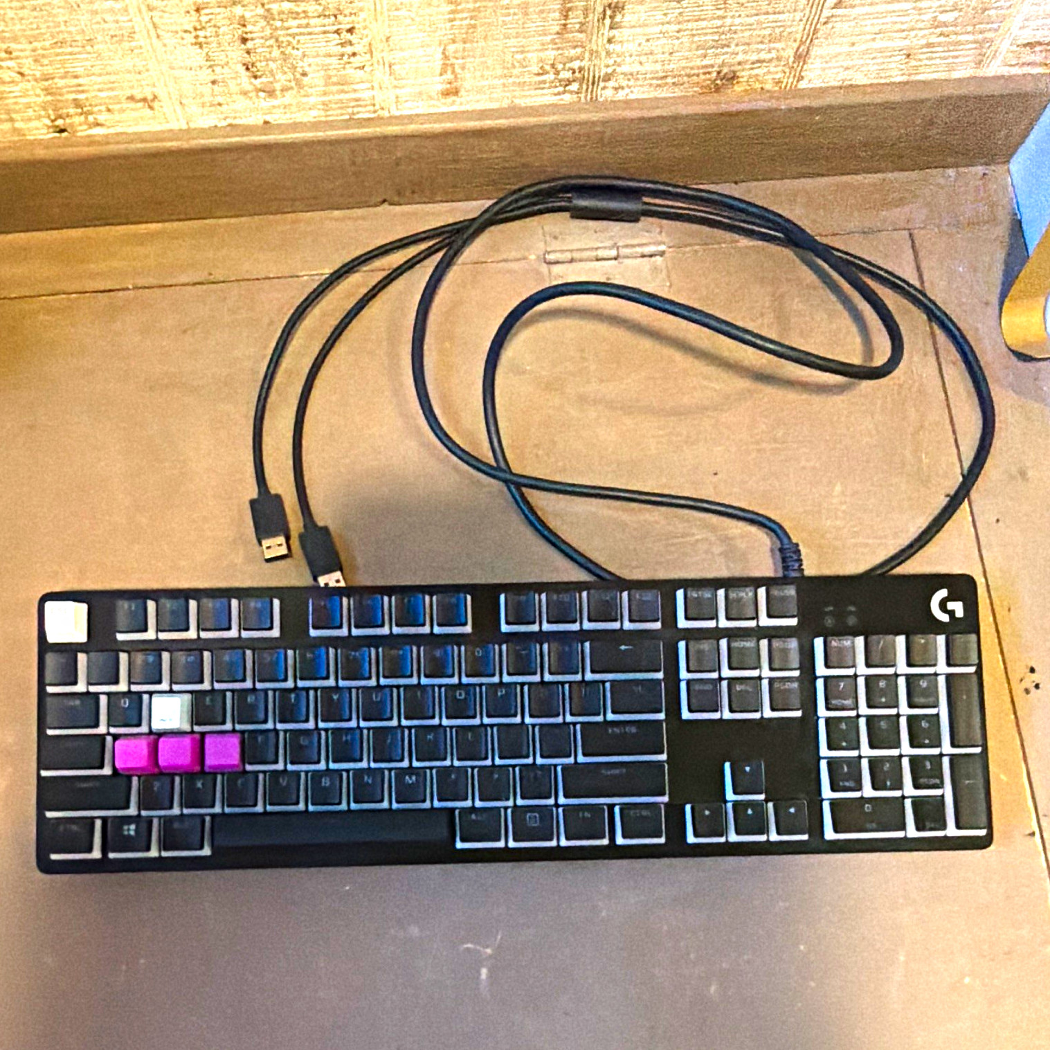 Logitech G512 SE RGB Illuminated Mechanical Wired USB Keyboard Black QWERTY
