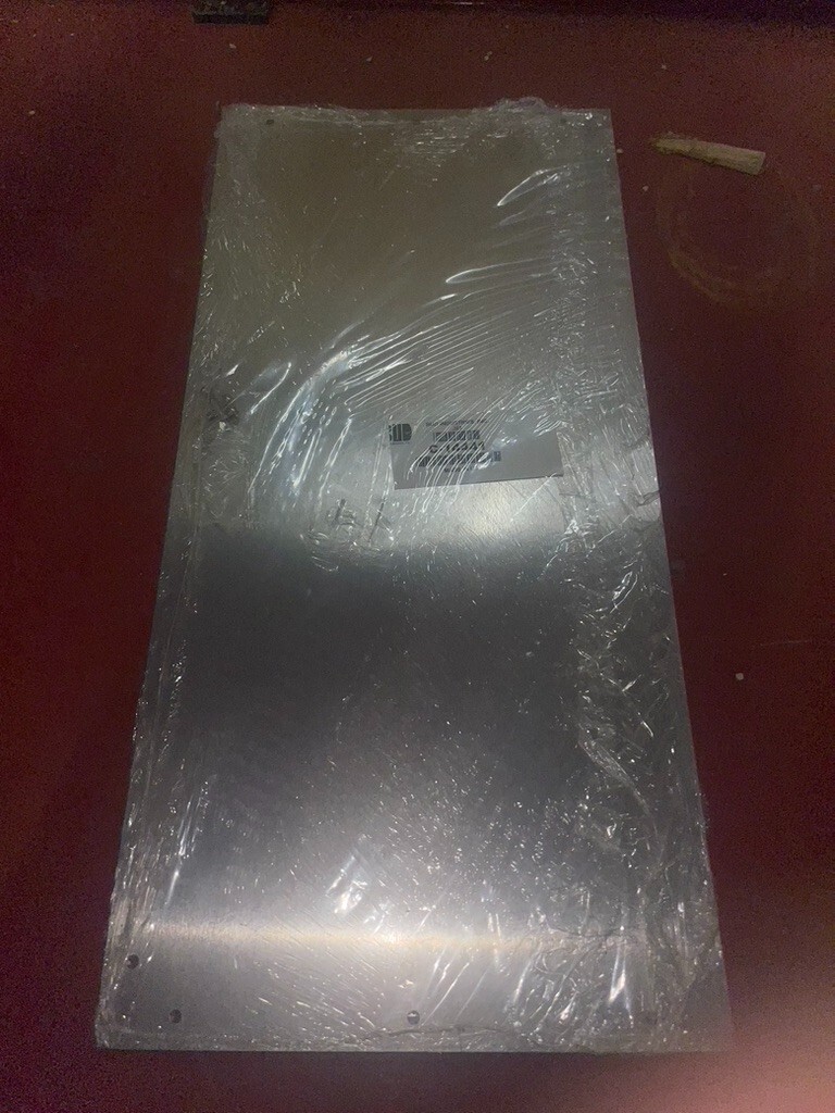 Bud Industries 17" x 8" Aluminum Small Rack Mount Solid Chassis Cover C-14441