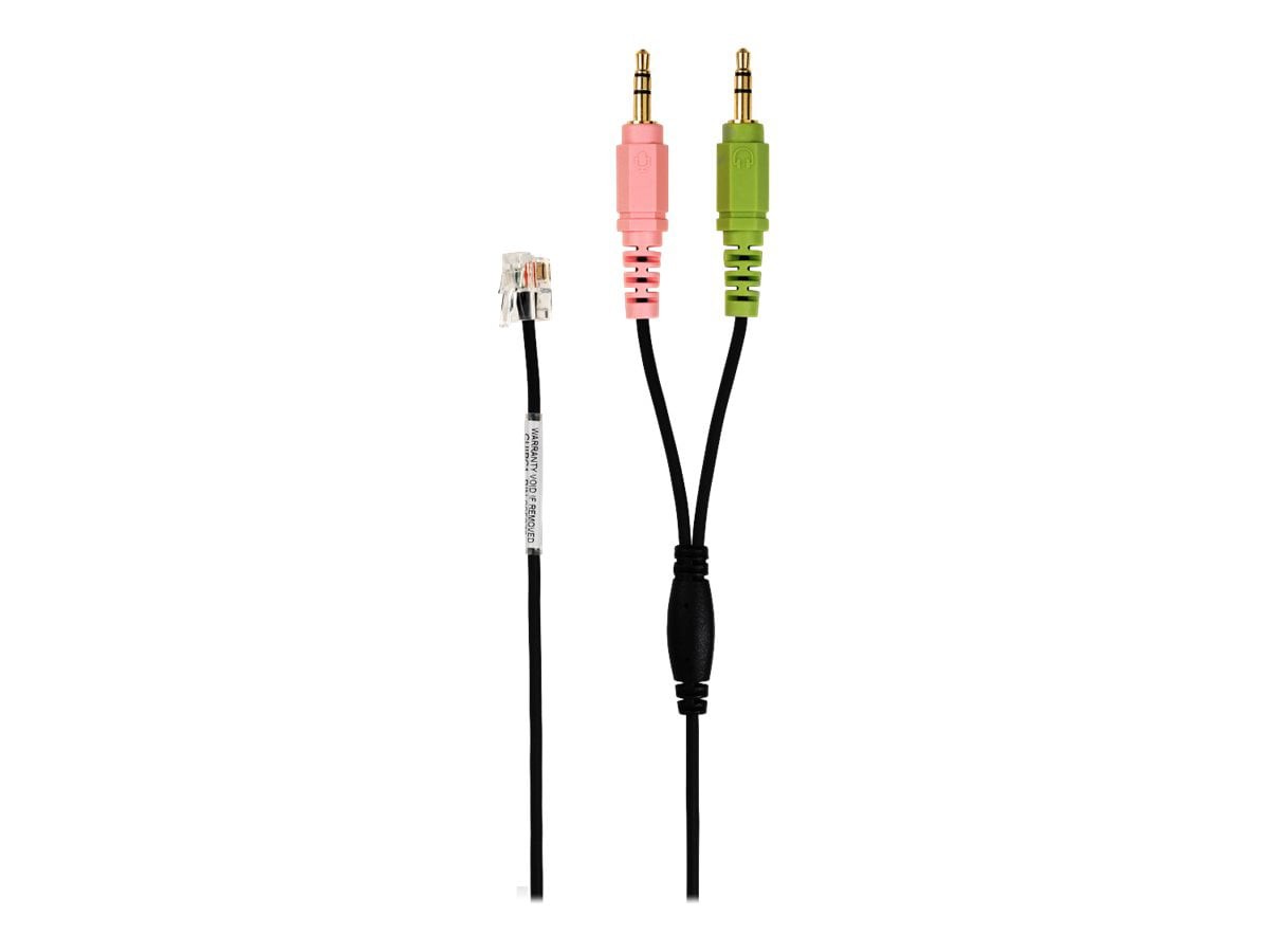 EPOS PC Connection Cable, RJ9 to Dual 3.5mm CUIPC 1 (1000758)