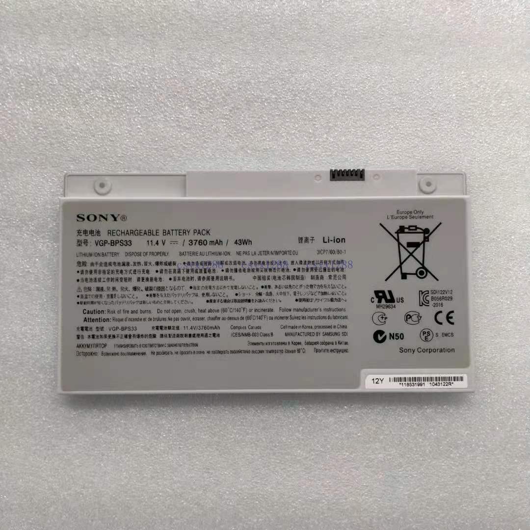 Genuine VGP-BPS33 Battery For SONY VAIO SVT-14 SVT-15 T14 T15 BPS33 SVT1511M1E