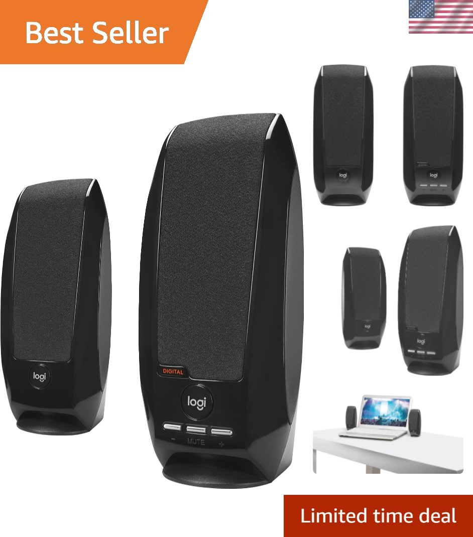 S150 USB Speakers with Digital Sound