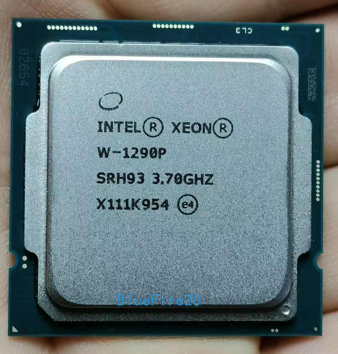 Intel Xeon W-1290P LGA-1200 CPU Processor SRH93 3.70GHz 10-Core 20-Thread 20MB