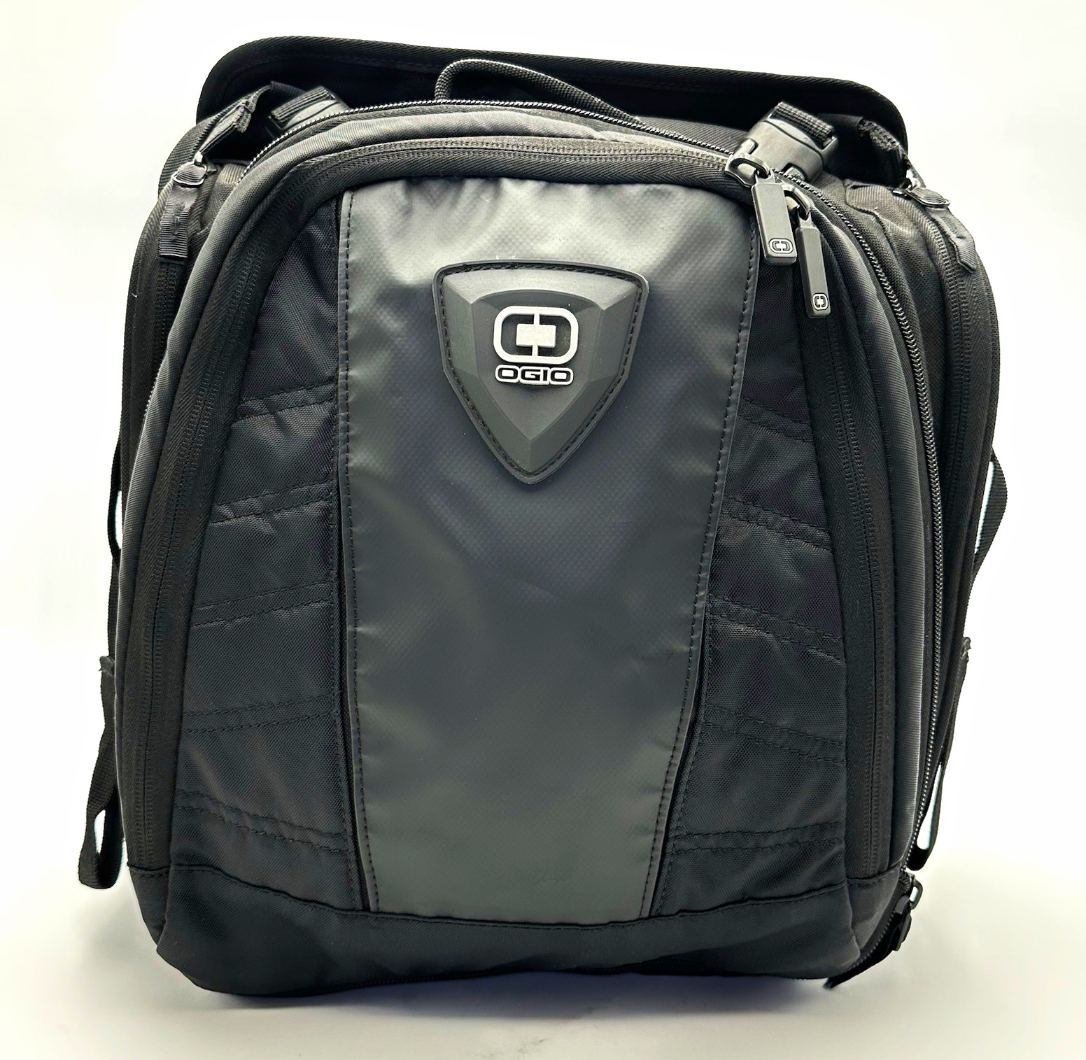 OGIO Black motorcycle tail bag w/ Rain Cover , 2.0 Stealth ￼