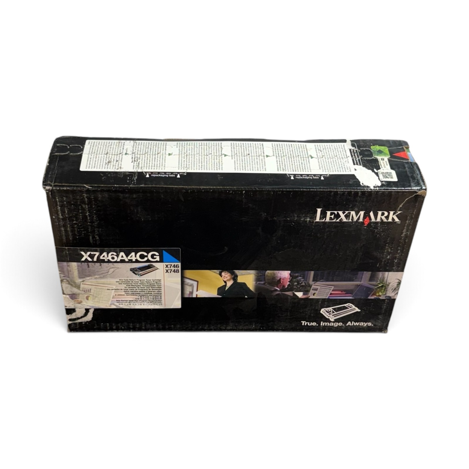Lexmark X746A4CG, X746A4MG, X746A4YG, X746H4KG Toner - C,M,Y,B Lot of 4 or 3